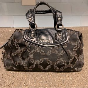 Black Coach purse.
